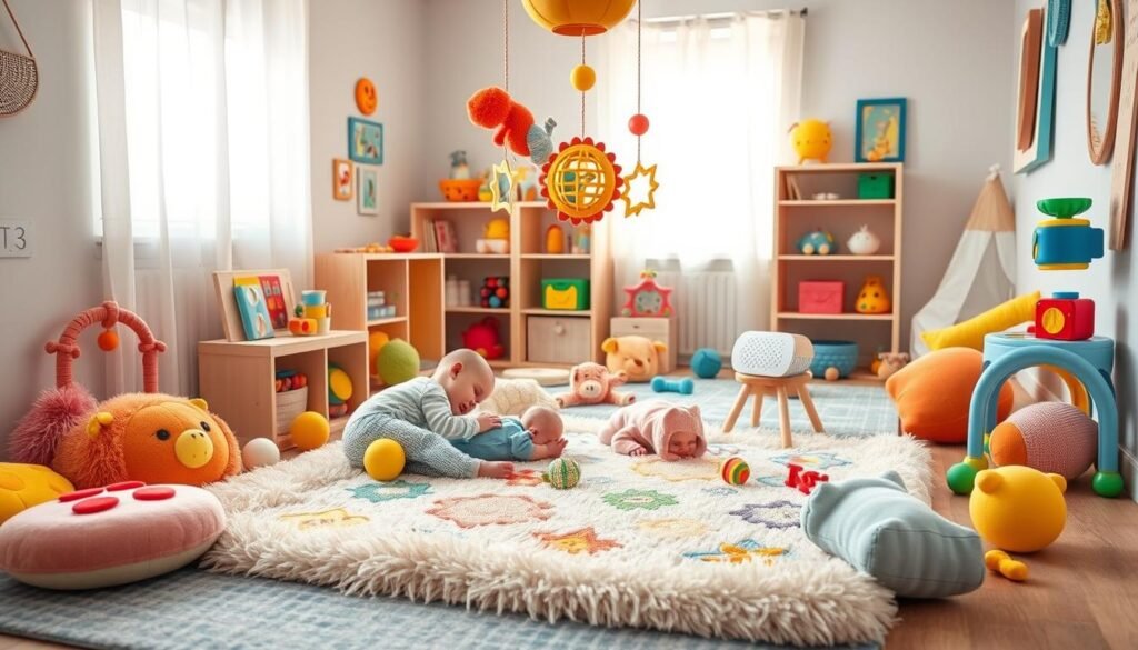 Rozwój sensoryczny u niemowląt