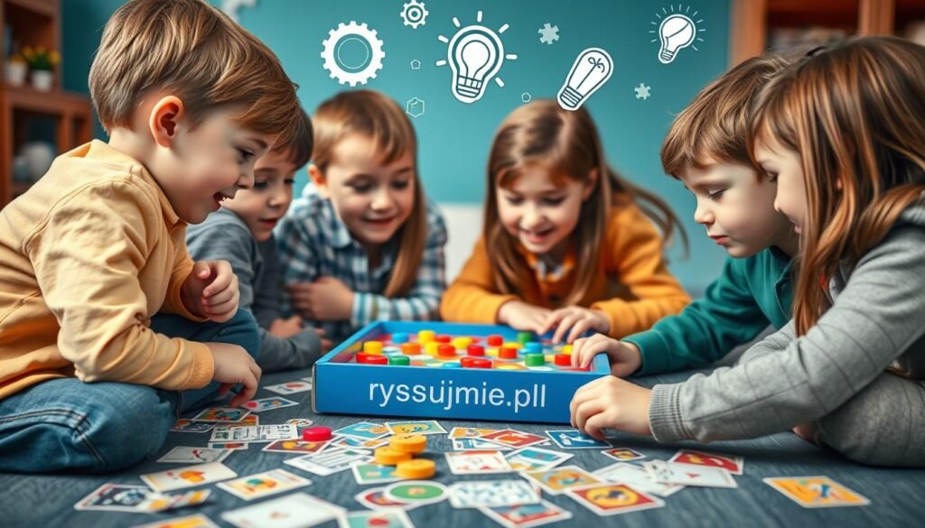 umiejętności poznawcze w grach planszowych