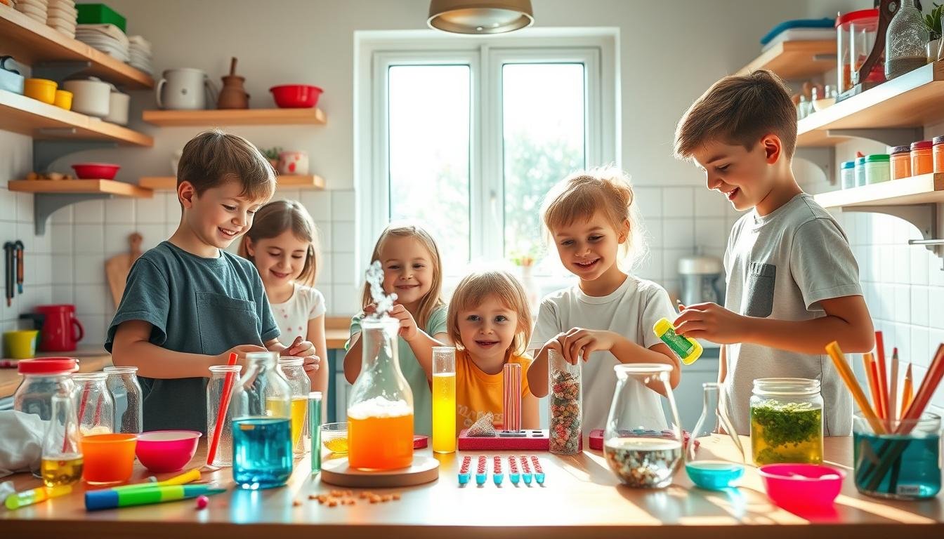 Domowe eksperymenty dla dzieci w wieku szkolnym