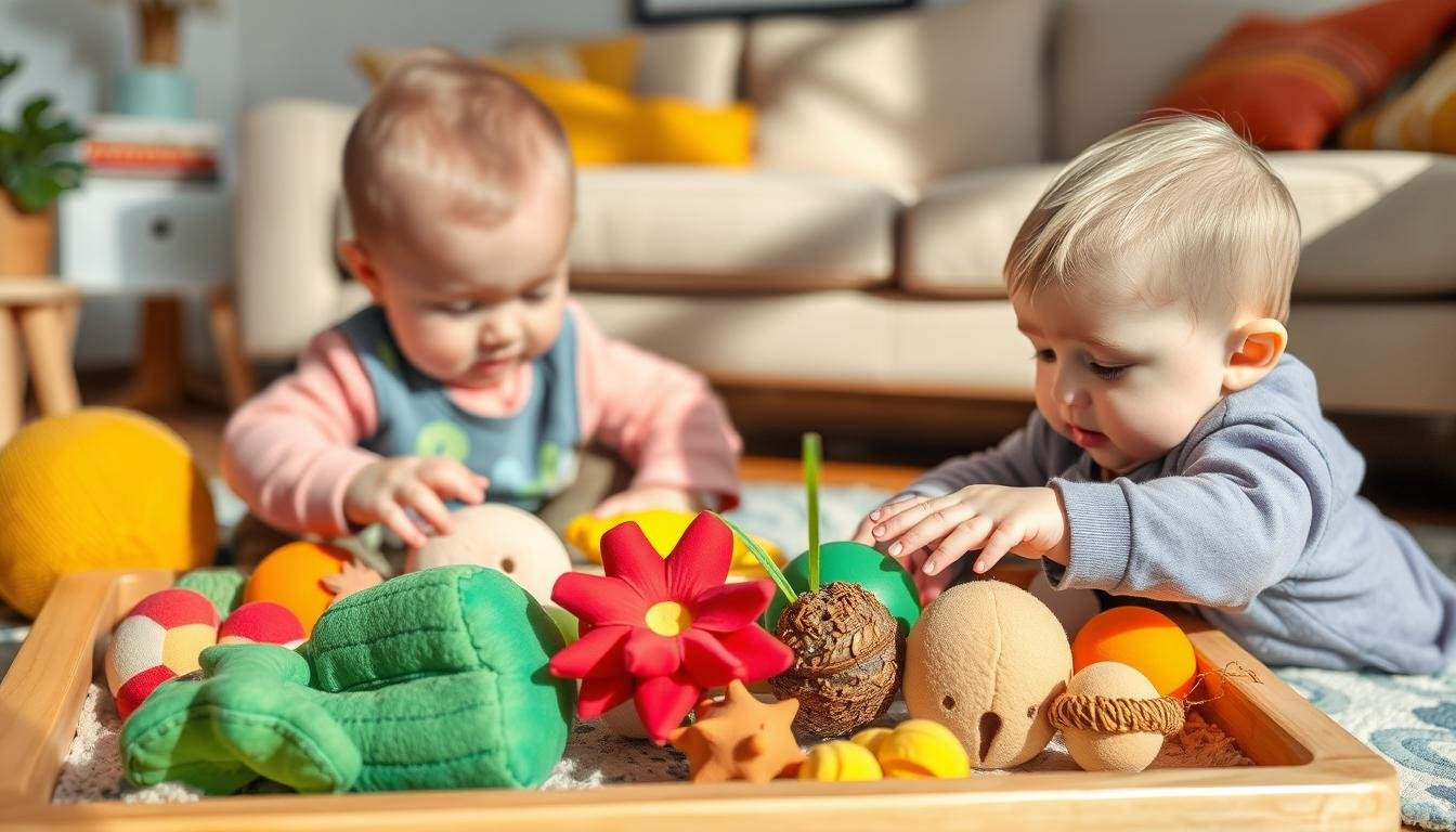 Zabawy sensoryczne dla niemowląt w domu