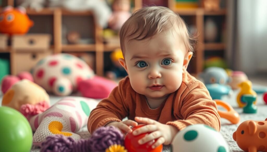rozwój sensoryczny niemowląt