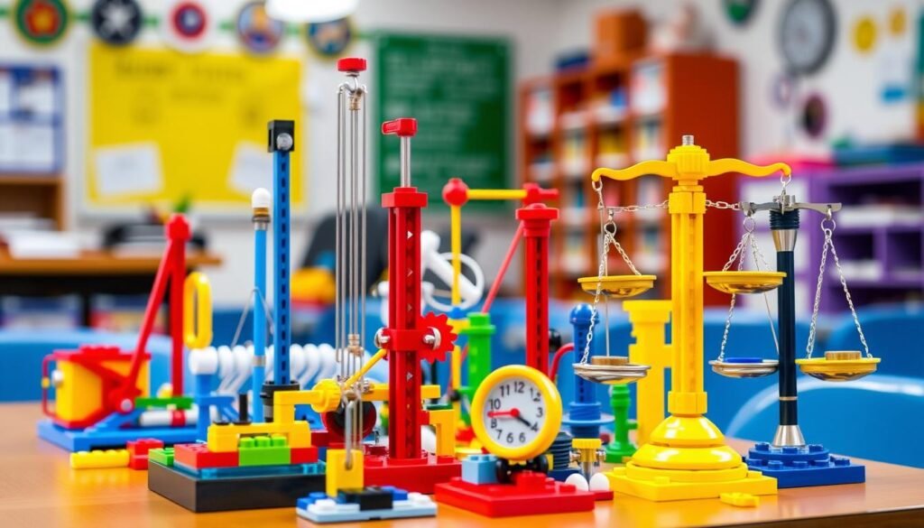 Przyrządy fizyczne z klocków Lego