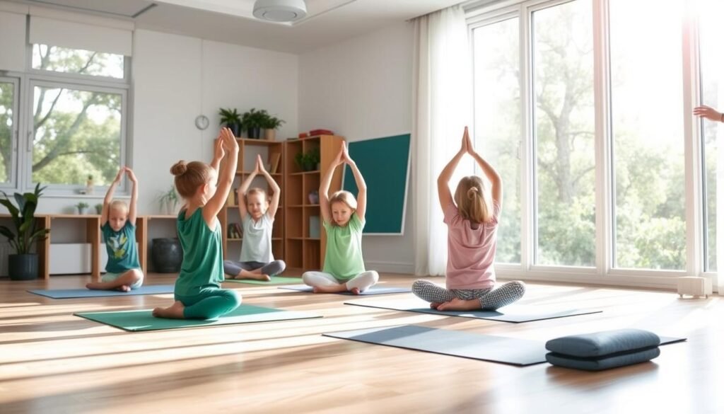 joga a koncentracja dzieci
