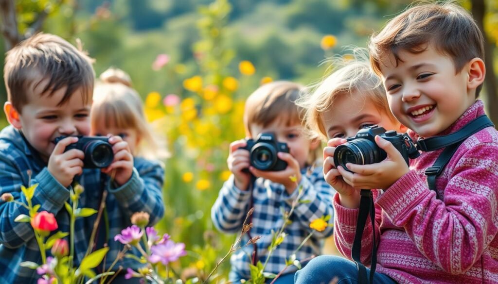 kreatywna fotografia dla dzieci