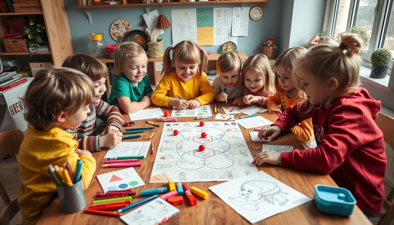 Tworzenie gier planszowych z dziećmi – poradnik