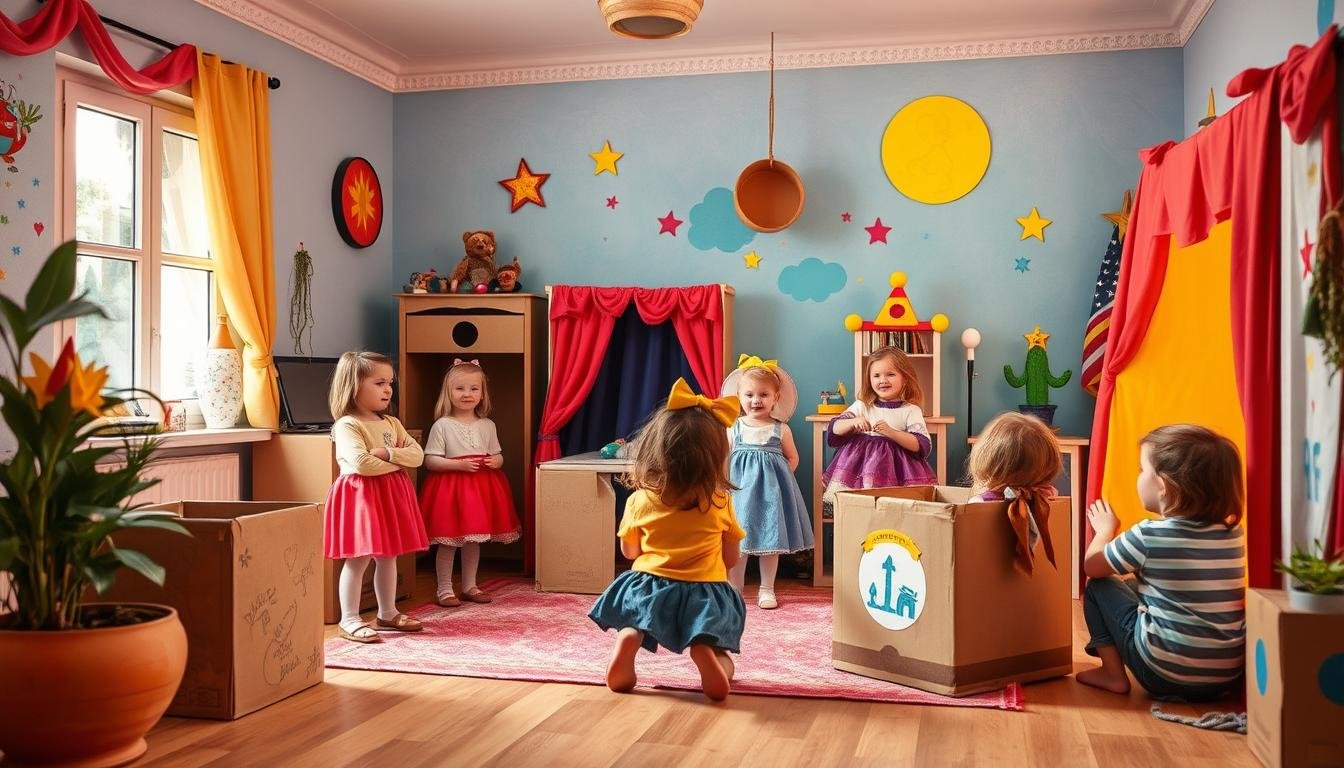 Zabawy teatralne w domu – scenariusze dla dzieci