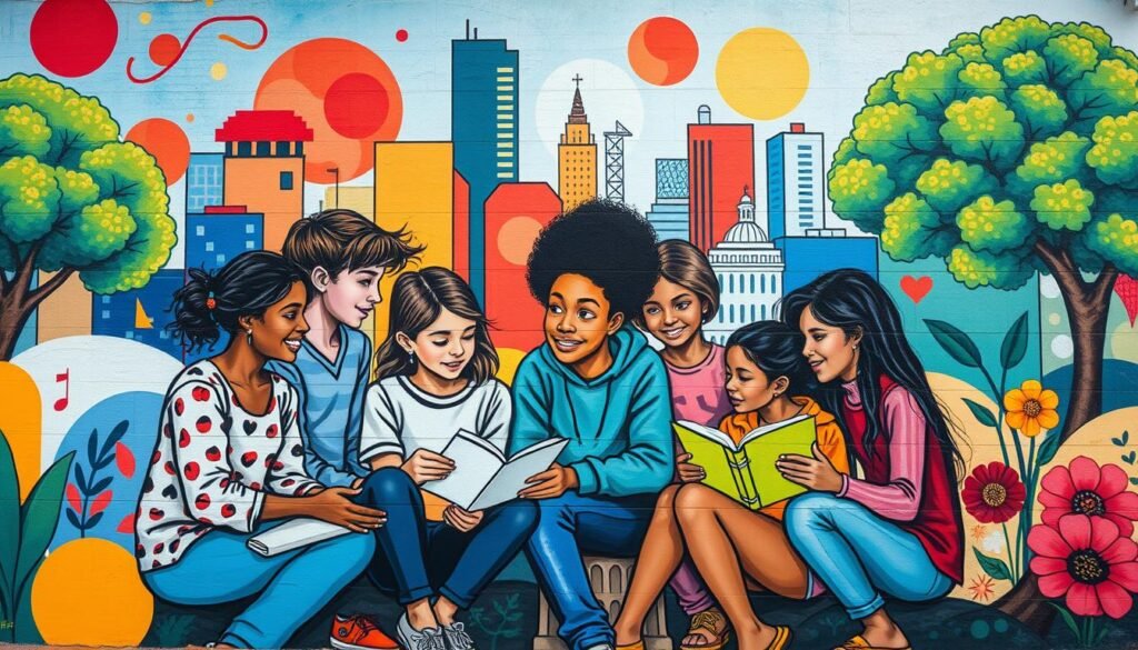 mural edukacyjny