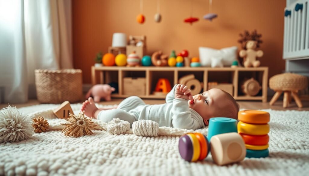 zabawy sensoryczne dla niemowląt
