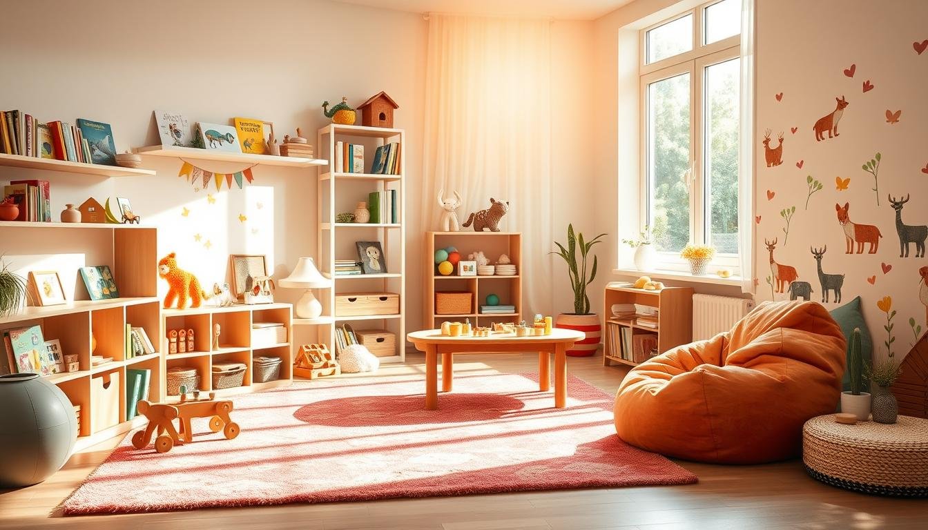 kącik zabaw elementy wspierające rozwój