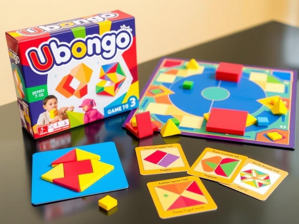 Gra logiczna Ubongo dla dzieci w wieku 7-10 lat