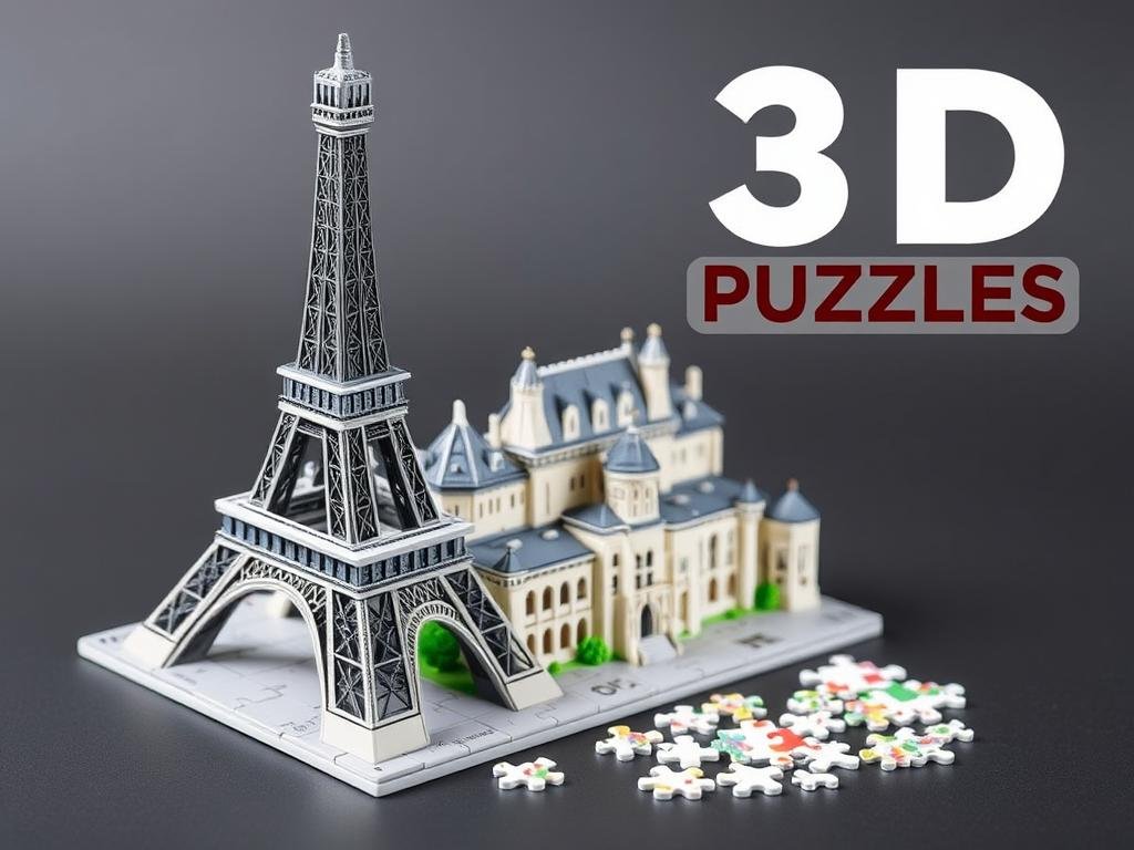 Puzzle 3D dla nastolatków