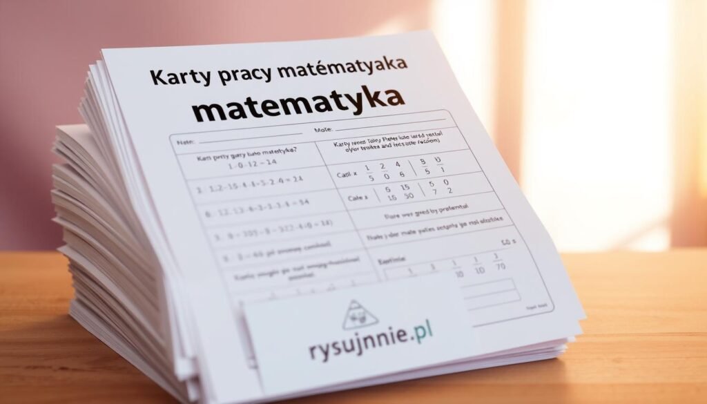 karty pracy matematyka