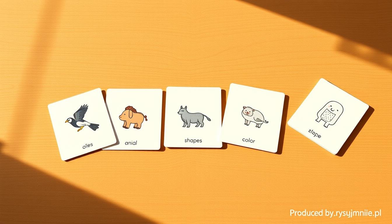 karty trójdzielne montessori do druku
