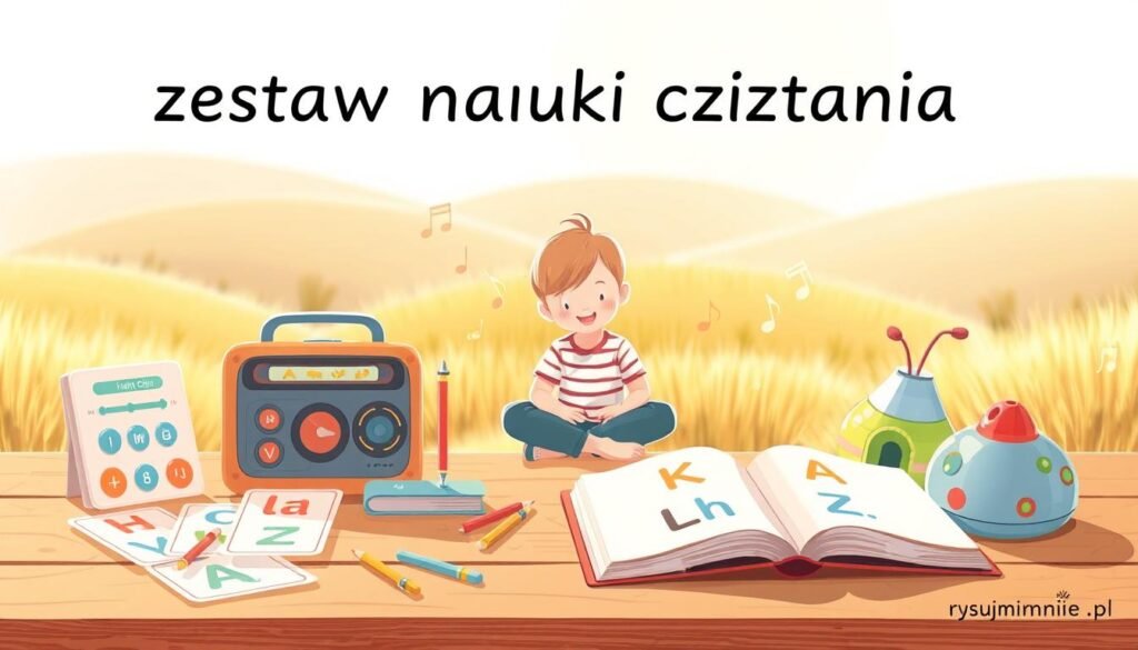 zestaw nauki czytania