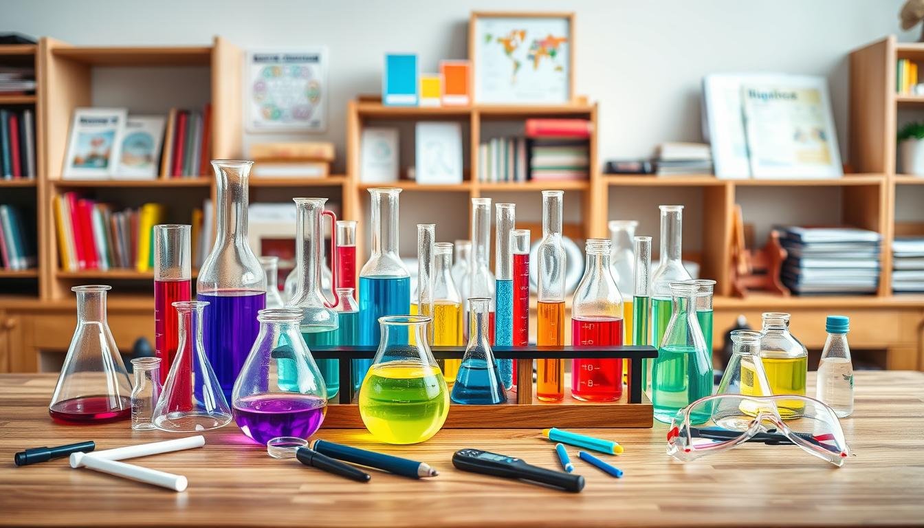 zestaw doświadczeń chemicznych dla dzieci